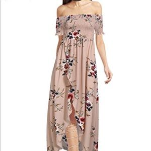 Sold...Floral Print Maxi Dress